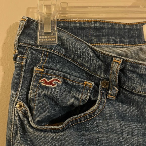 Hollister‎ Women's Dark Blue Straight Leg Jeans - Picture 2 of 5